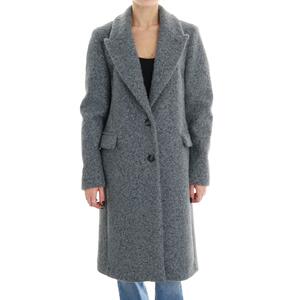 CAPPOTTO BOUCLE' GRIGIO